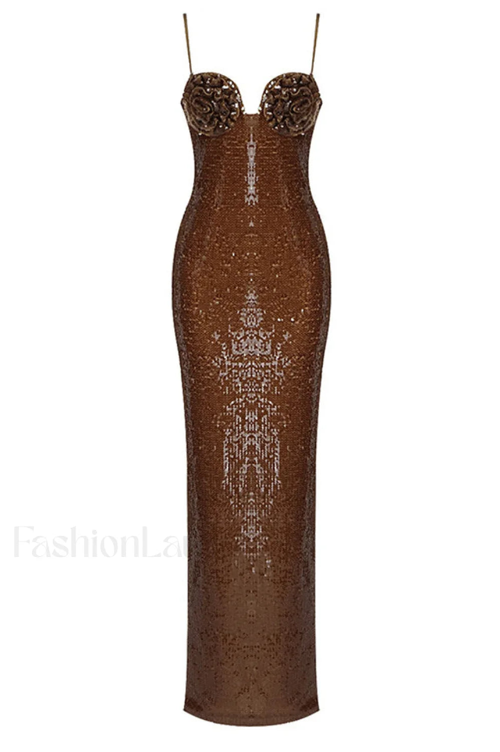 Lorelei Brown Stylish Sequin Dress