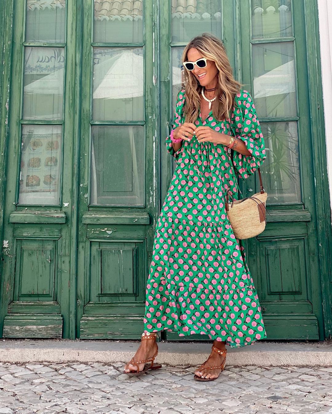 Tatiana Long Summer Dress for Women Bold Statement Look