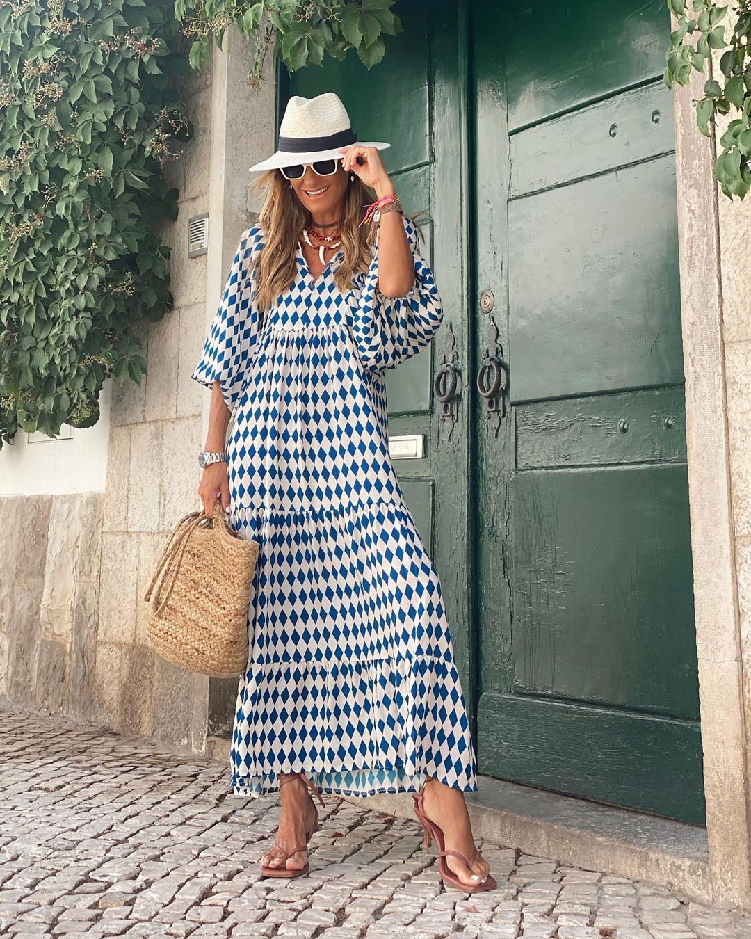 Tatiana Long Summer Dress for Women Bold Statement Look