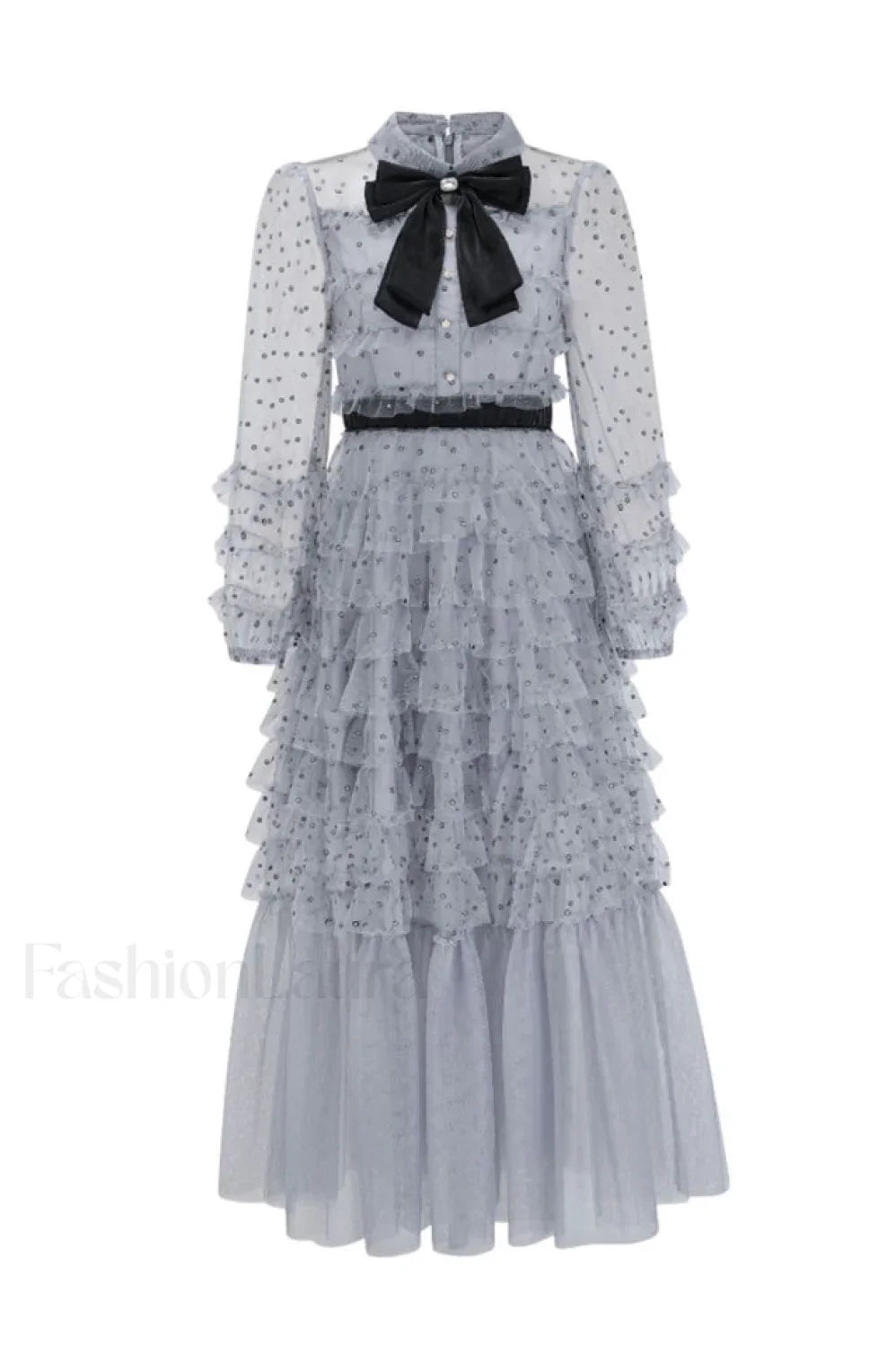 Maddison Polka Stylish Dot Maxi Dress