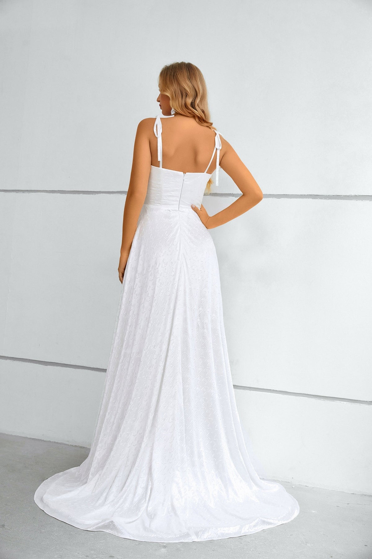 Mermaid High Split Sweetheart Spaghetti strap Floor-length Sleeveless Backless Prom Dresses