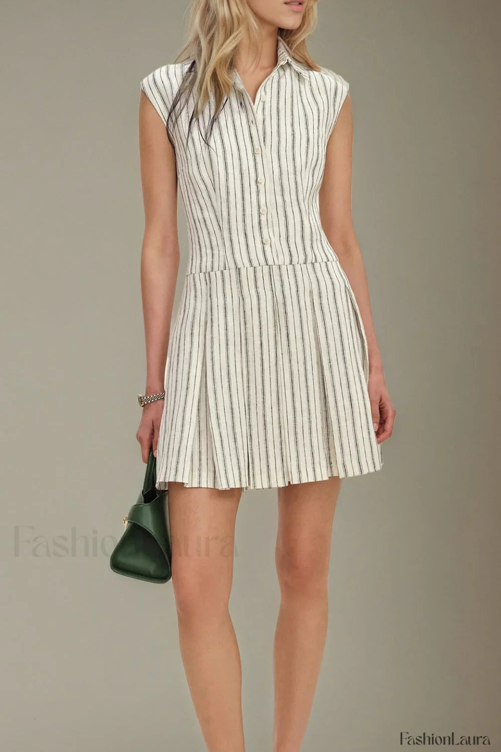 Minimalist Slimming Sleeveless Modern Dress for Streetwear Style