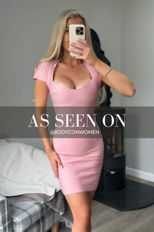 Miranda Bandage Mini Dress - Classic Black