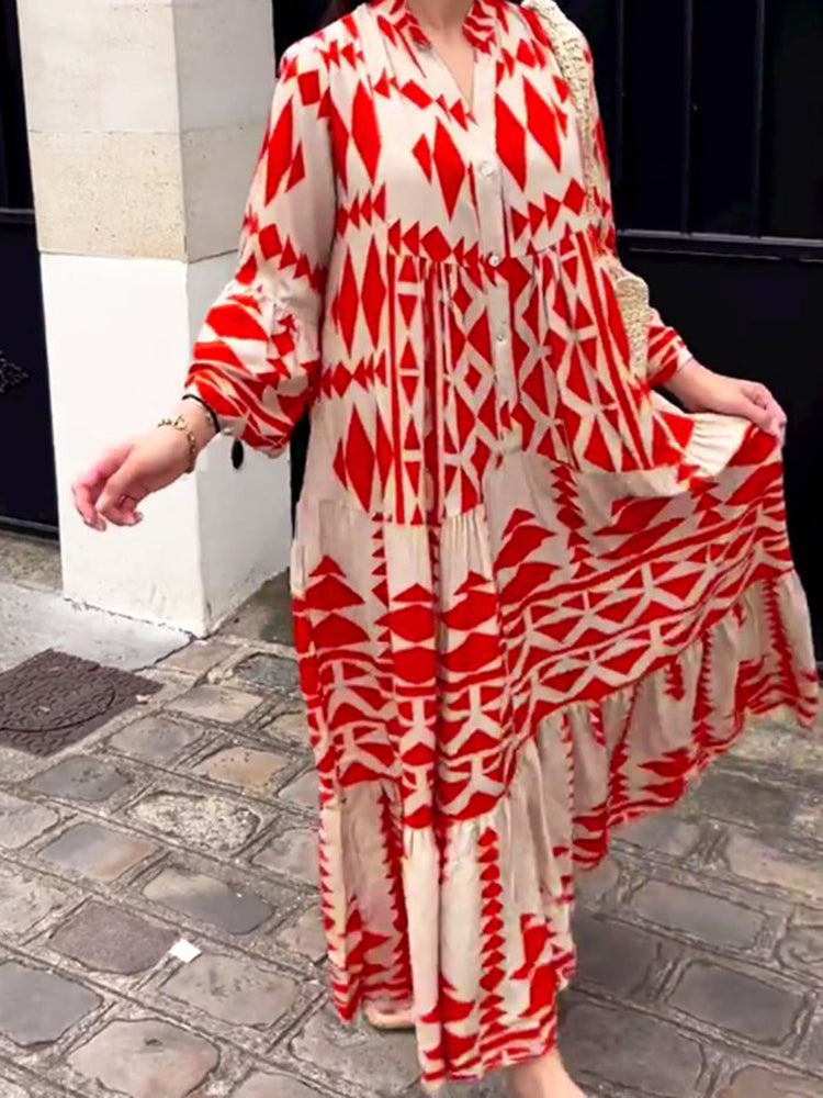 Fabiola Statement Modern Dress Premium Wardrobe Essential