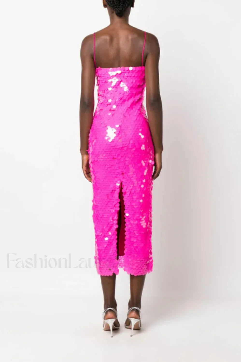Phoenix Midi Stylish Dress in Sequins