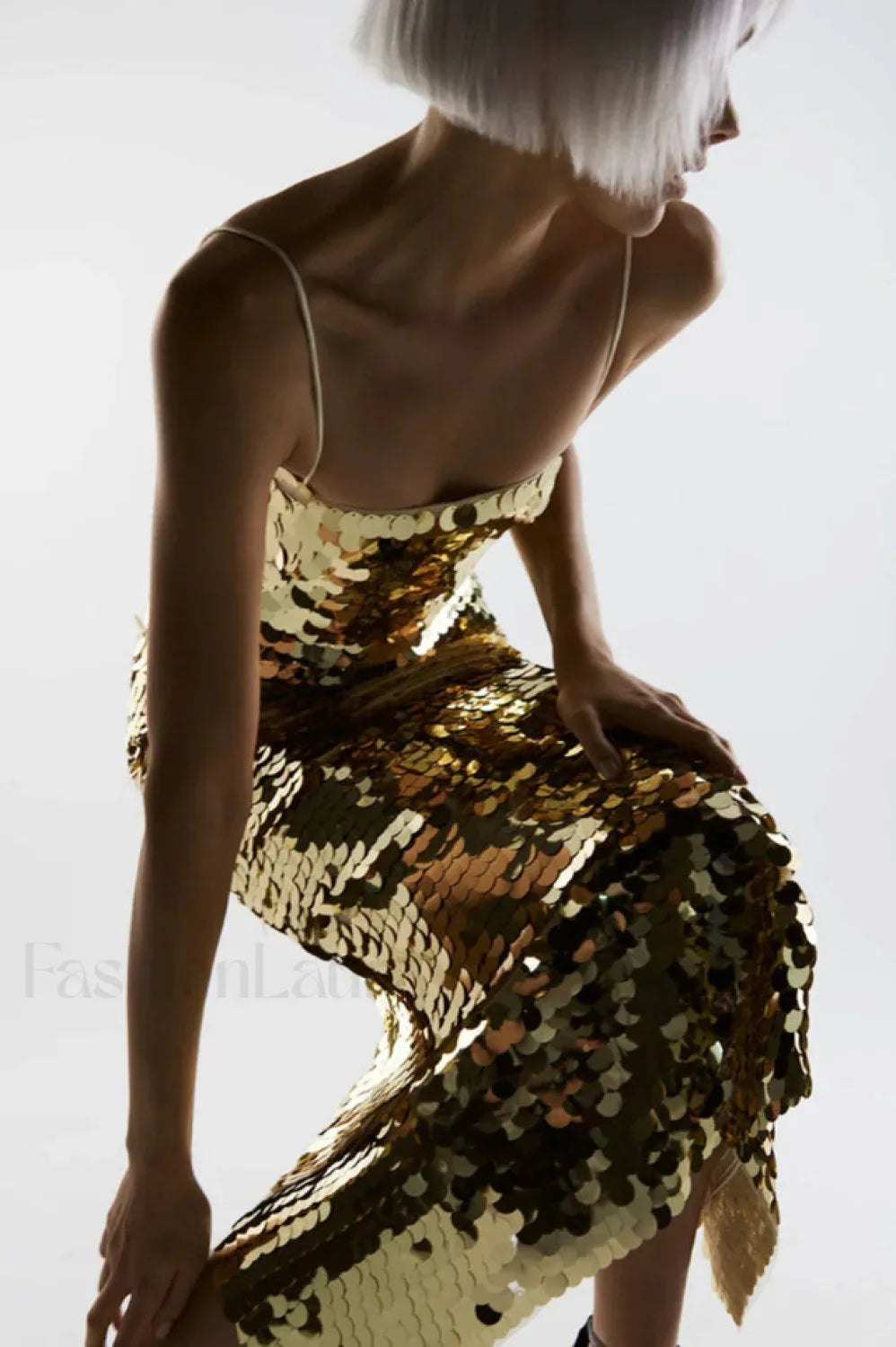 Phoenix Sequin Stylish Slip Dress