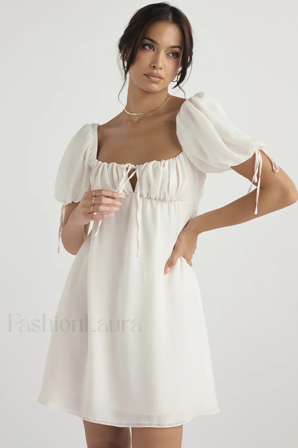 Princess Georgette Stylish Mini Dress