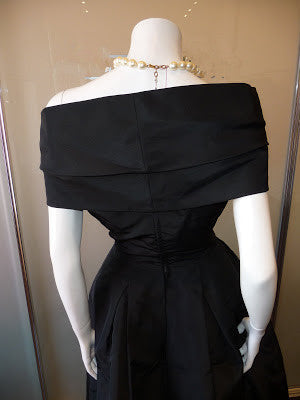 Black Prom Dress,Off The Shoulder Prom Dress,Bodice Prom Dress,Fashion Prom Dress,Sexy Party Dress, New Style Evening Dress