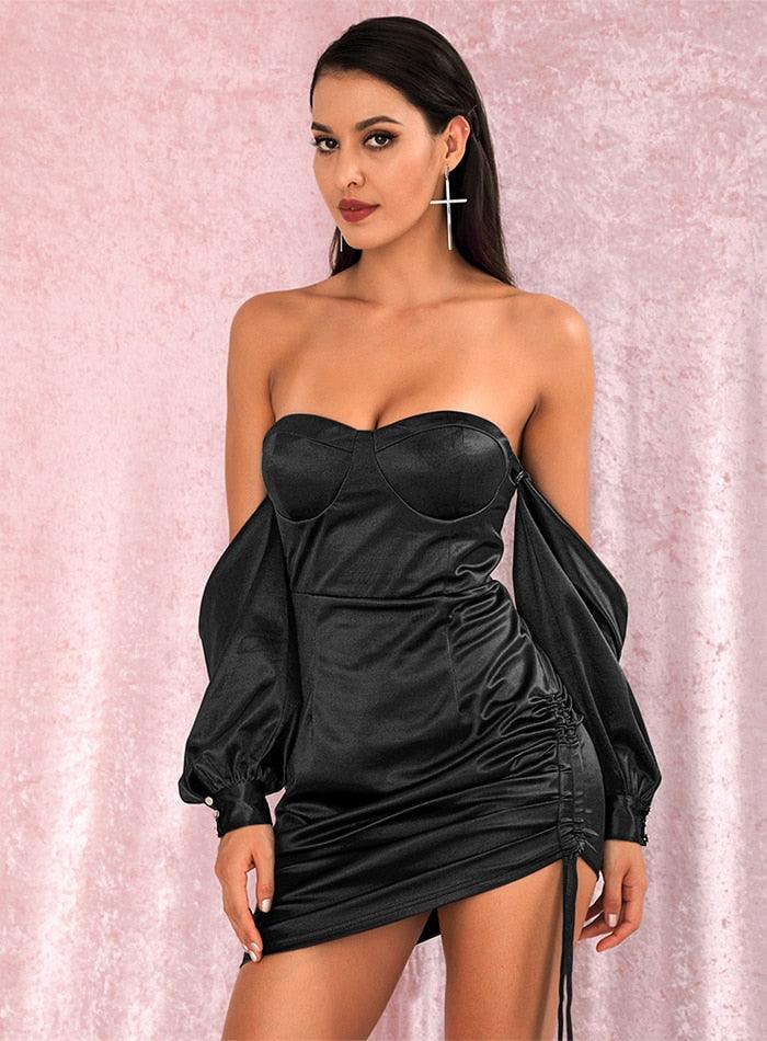Dark Desires Mini Party Dress - Fashionpara