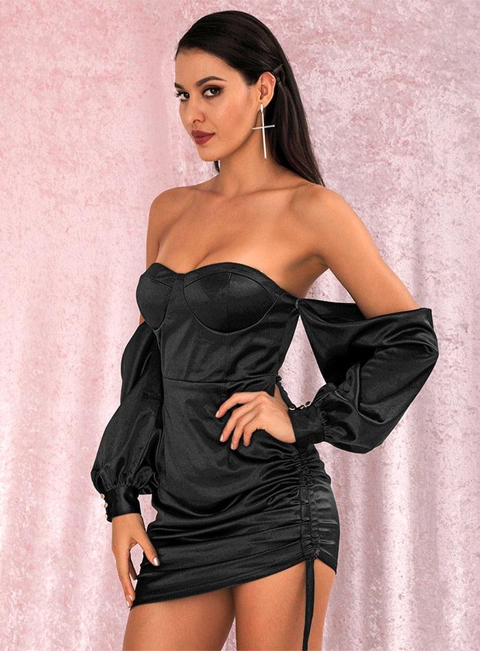 Dark Desires Mini Party Dress - Fashionpara