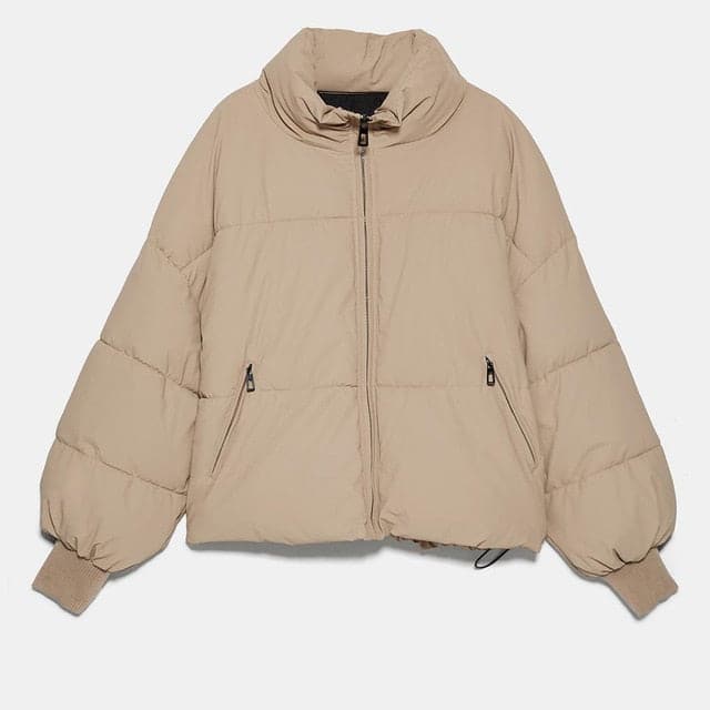 DressBetty - Winter Zipper Pockets Female Warm Elegant Coat - View 4 | VelvetHem