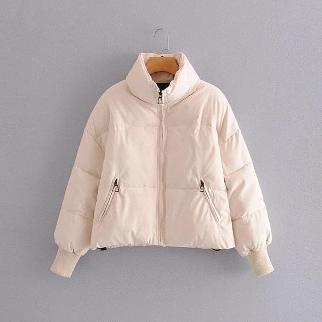DressBetty - Winter Zipper Pockets Female Warm Elegant Coat - View 3 | VelvetHem