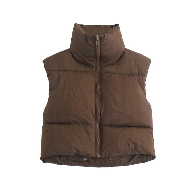 DressBetty - Cardigan Waistcoat Thick Sleeveless Coat - View 5 | VelvetHem