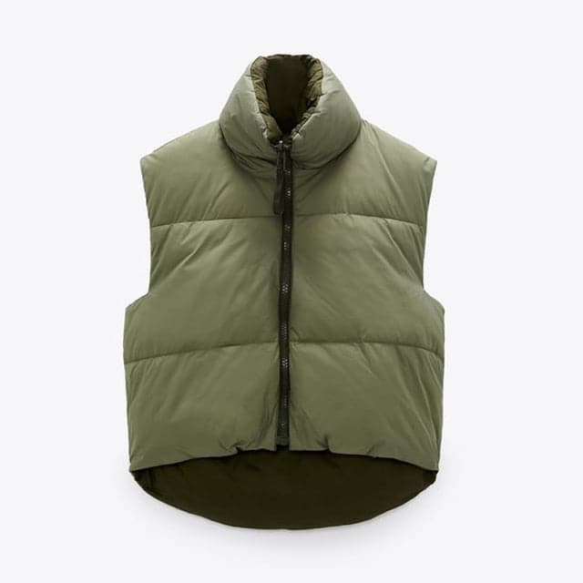 DressBetty - Cardigan Waistcoat Thick Sleeveless Coat - View 4 | VelvetHem