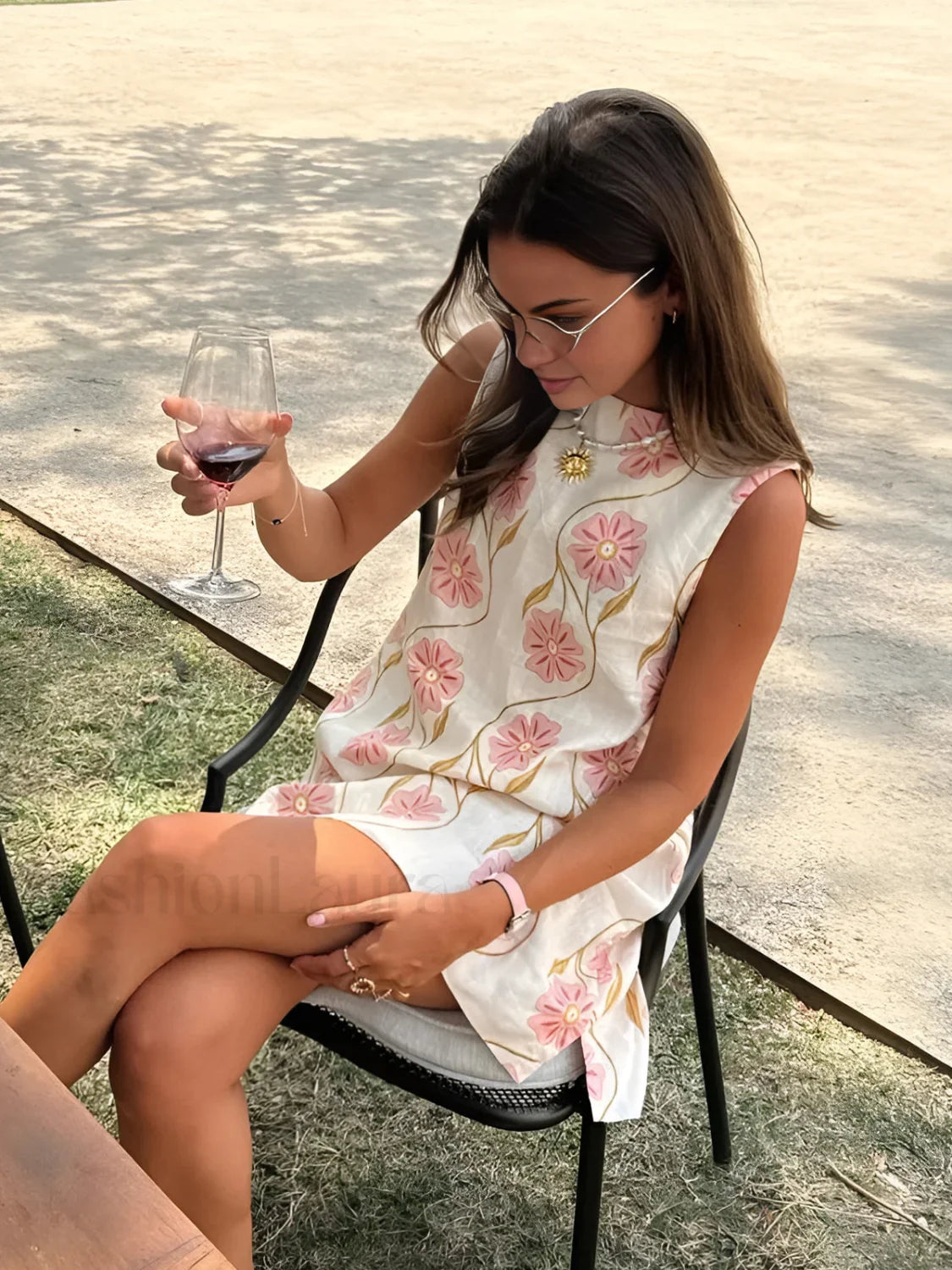 Cpcomense250803 040 Dress with Relaxed Fit and Boutique Fashion Look