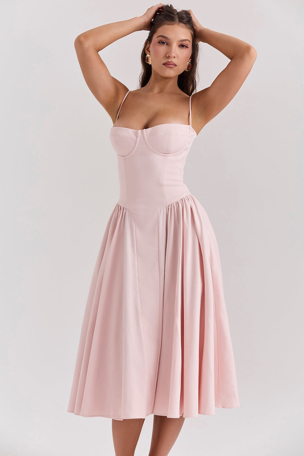 Lory Elegant Midi Dress