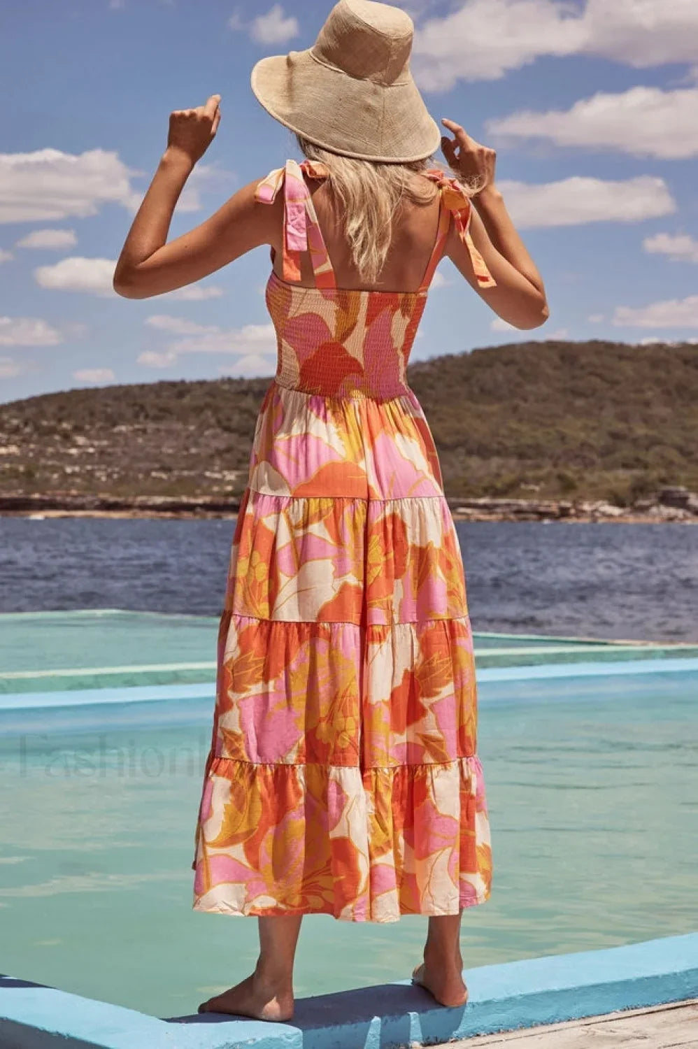 Savannah Smocked Stylish Maxi Dress