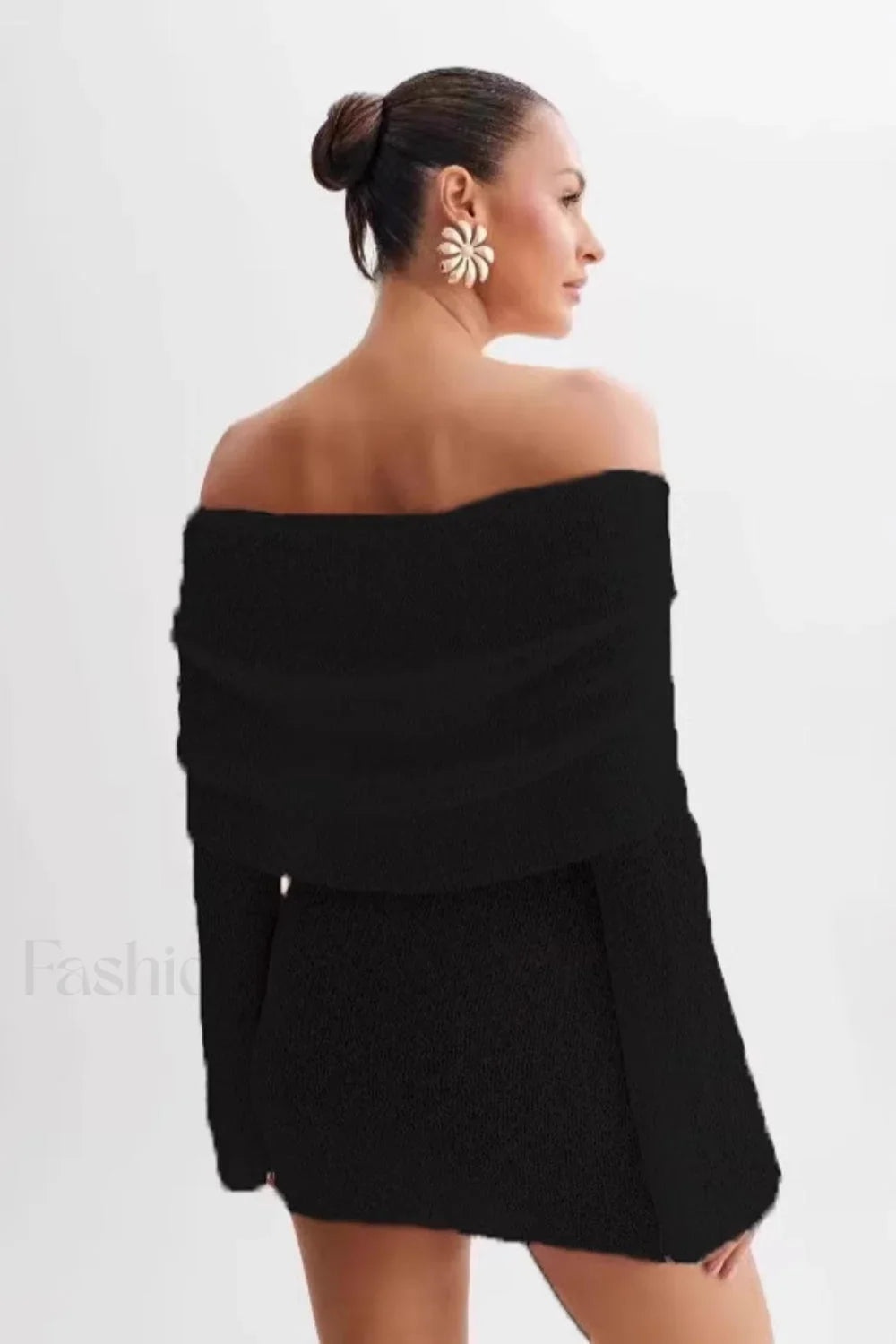 Vintage Inspired Sheer Long Sleeve Dress for Modern Fashion Wear