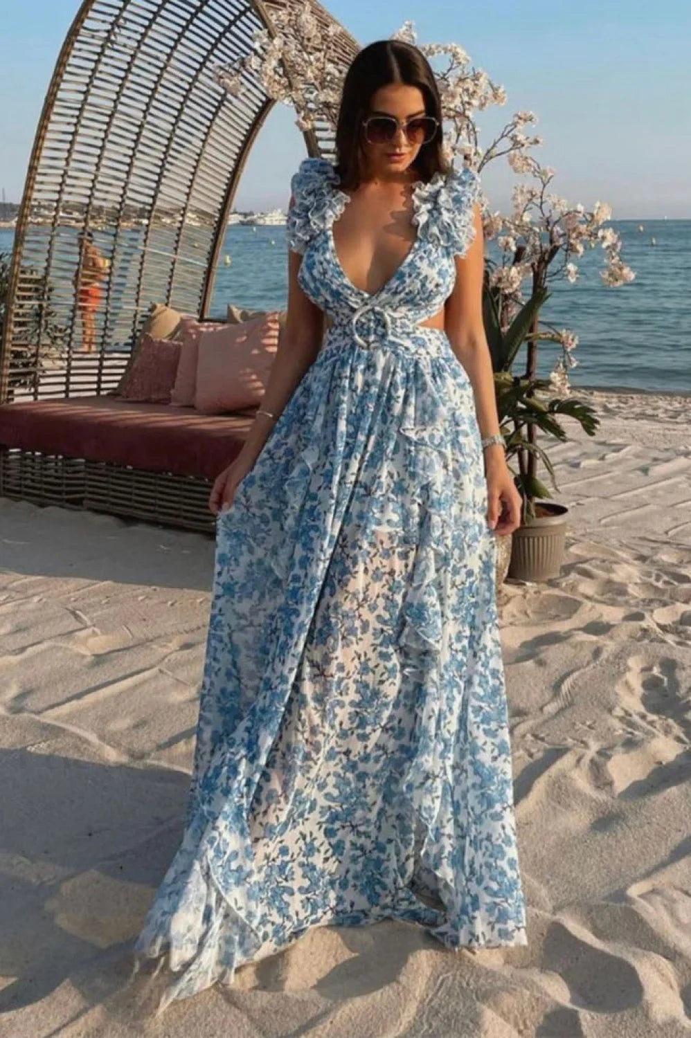 Skye Maxi Stylish Floral Dress