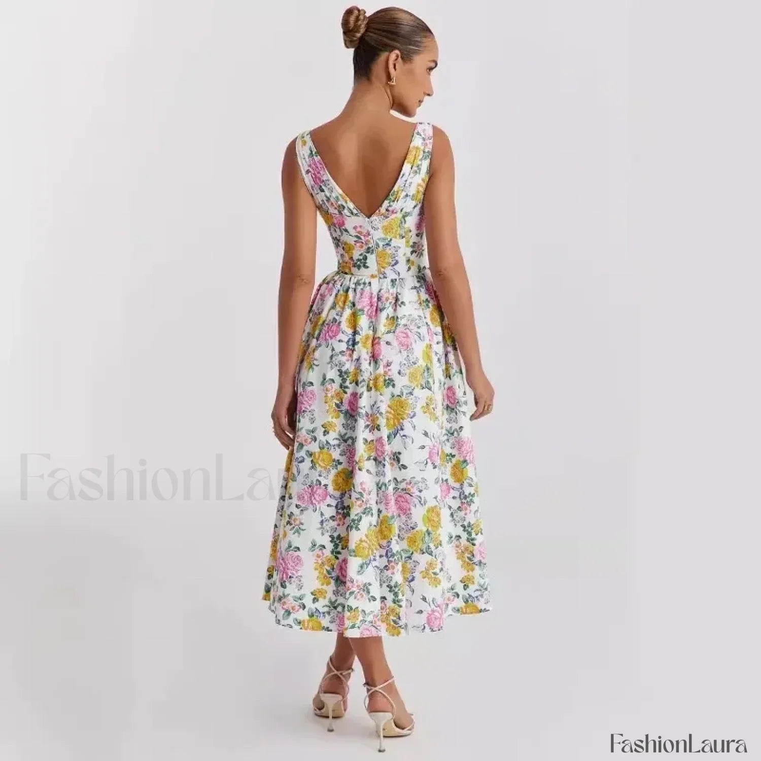 Tailored Slimming V Neck Dress for Modern Fashion Wear Boutique Fashion Style