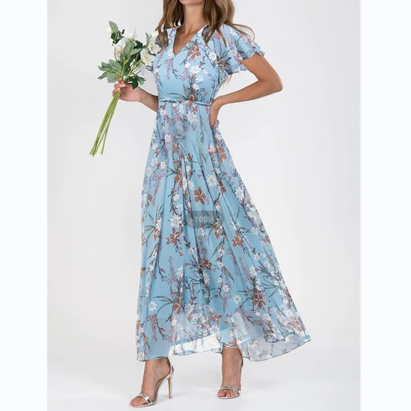 Agustina Trendy and Elegant Summer Dress for Women Trendy Daily Look