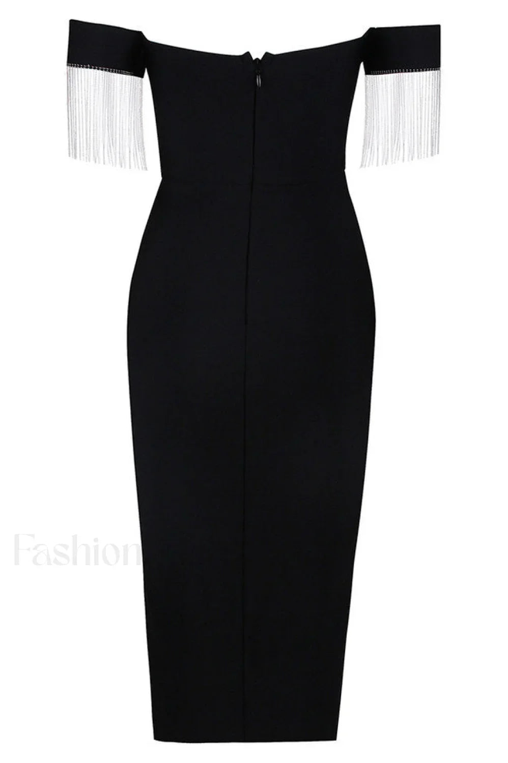 Strapless Slit Stylish Bandage Dress