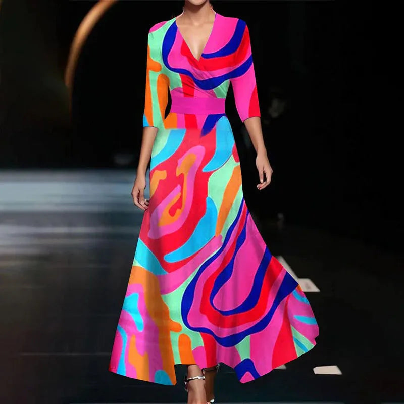 Inés Timeless Stylish and Airy Maxi Dress for Summer Days Boutique Collection