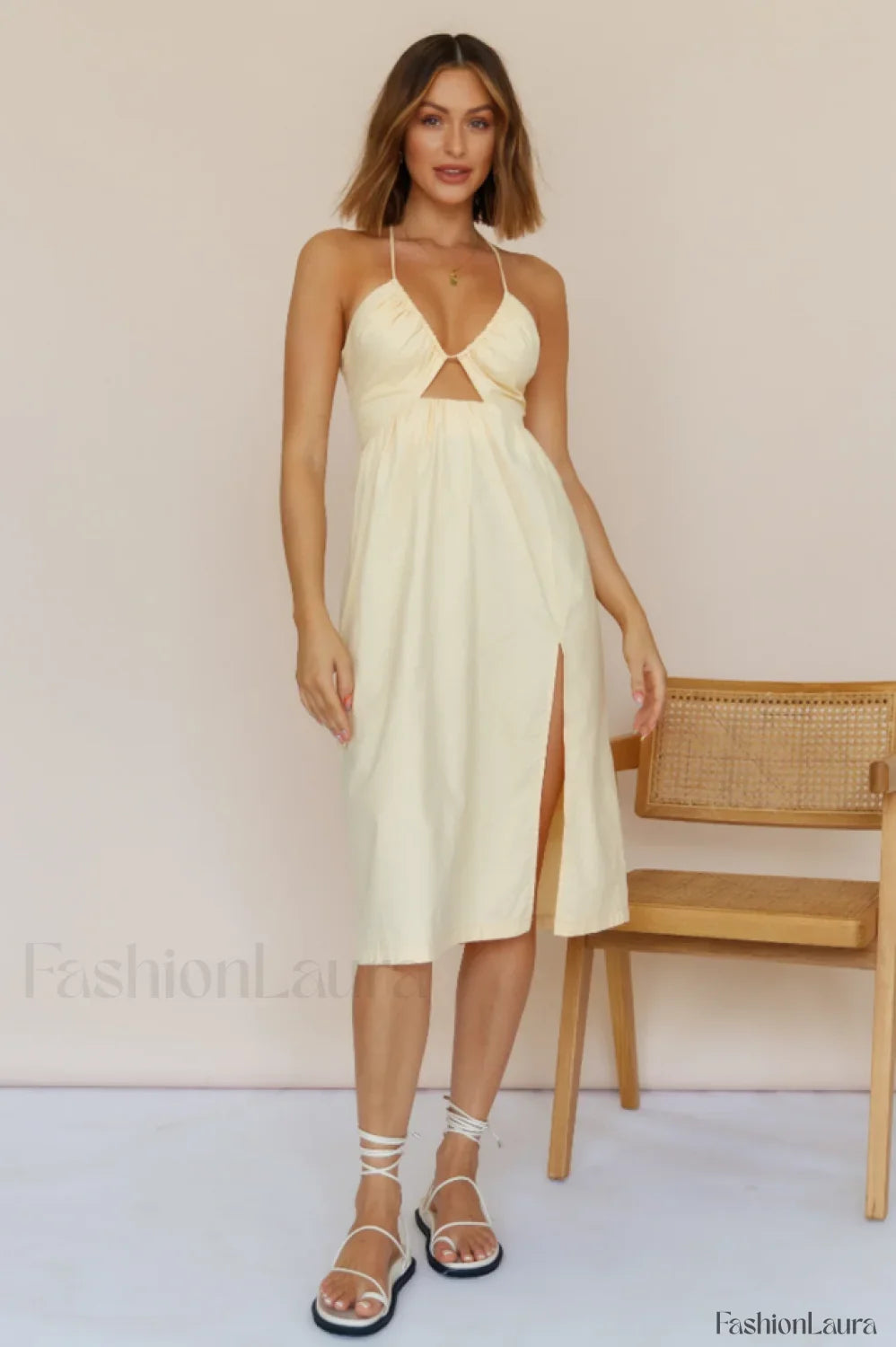 Sunny Sounds Stylish Midi Dress