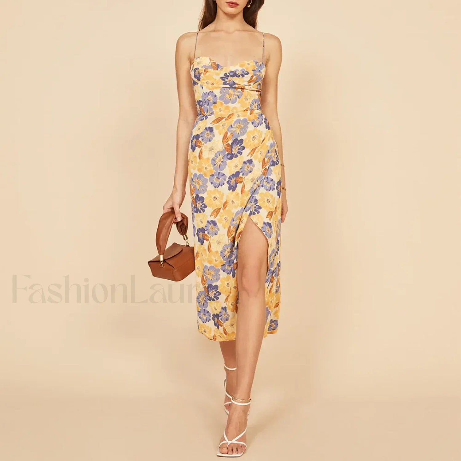 Sweetheart Lace Floral Dress with Elegant Everyday Styling