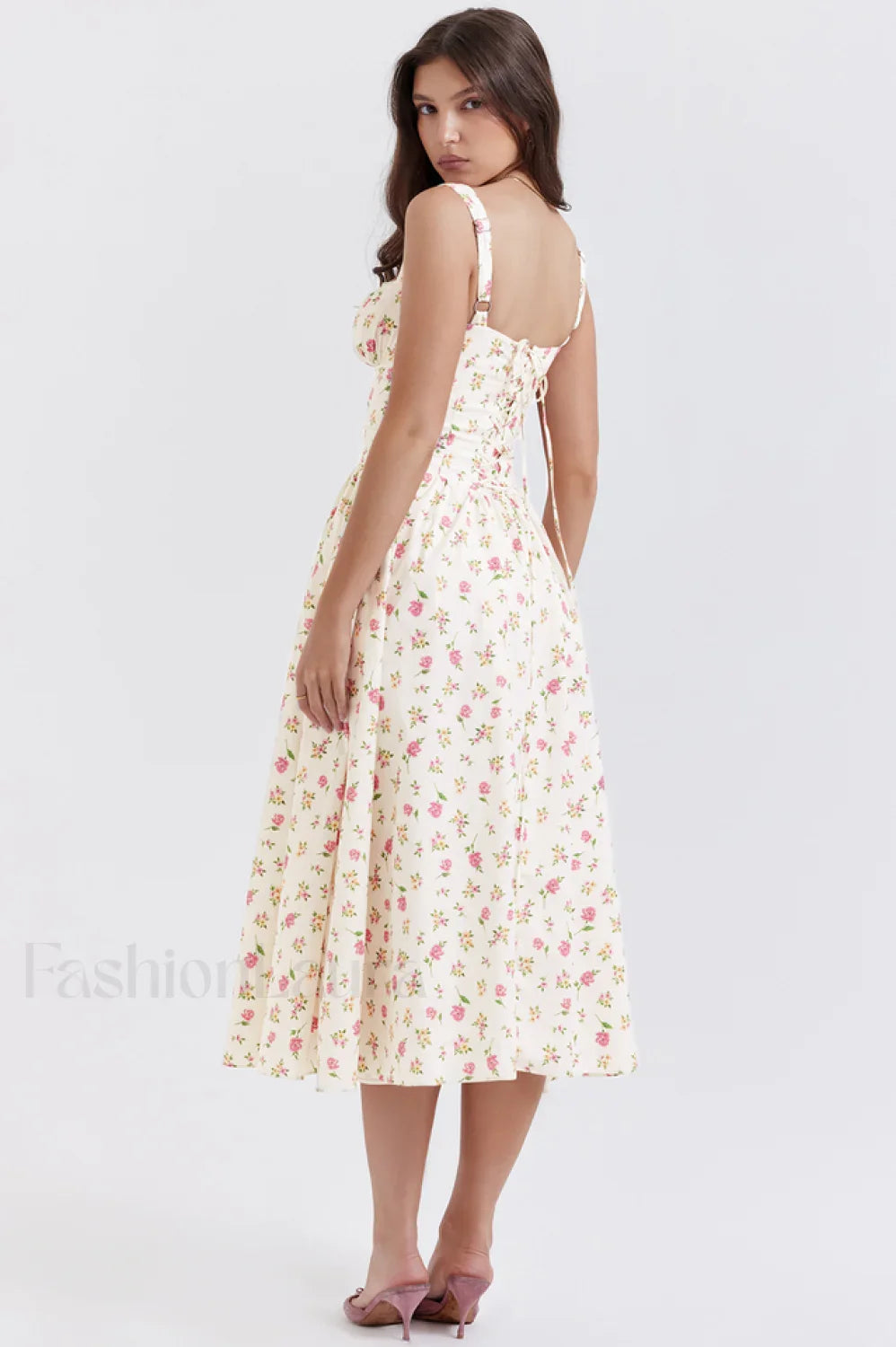 Tatiana Rose Stylish Print Midi Sundress