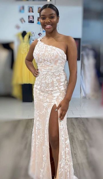Sexy Prom Dress Slit Skirt, Formal Dress, Evening Dress, Dance Dresses, Graduation Party Dress  C294