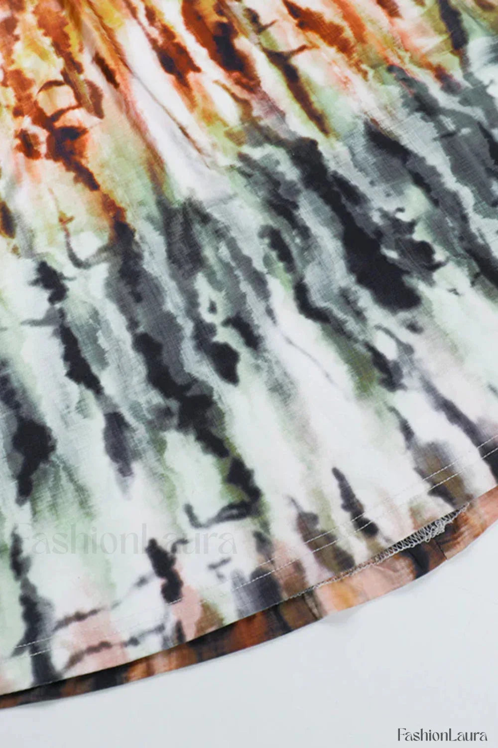 Modern Tie Dye Backless Dress for Modern Fashion Wear Boutique Fashion Style