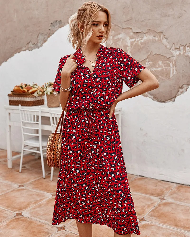 Ludmila Aesthetic Vintage Dress Chic Silhouette Collection