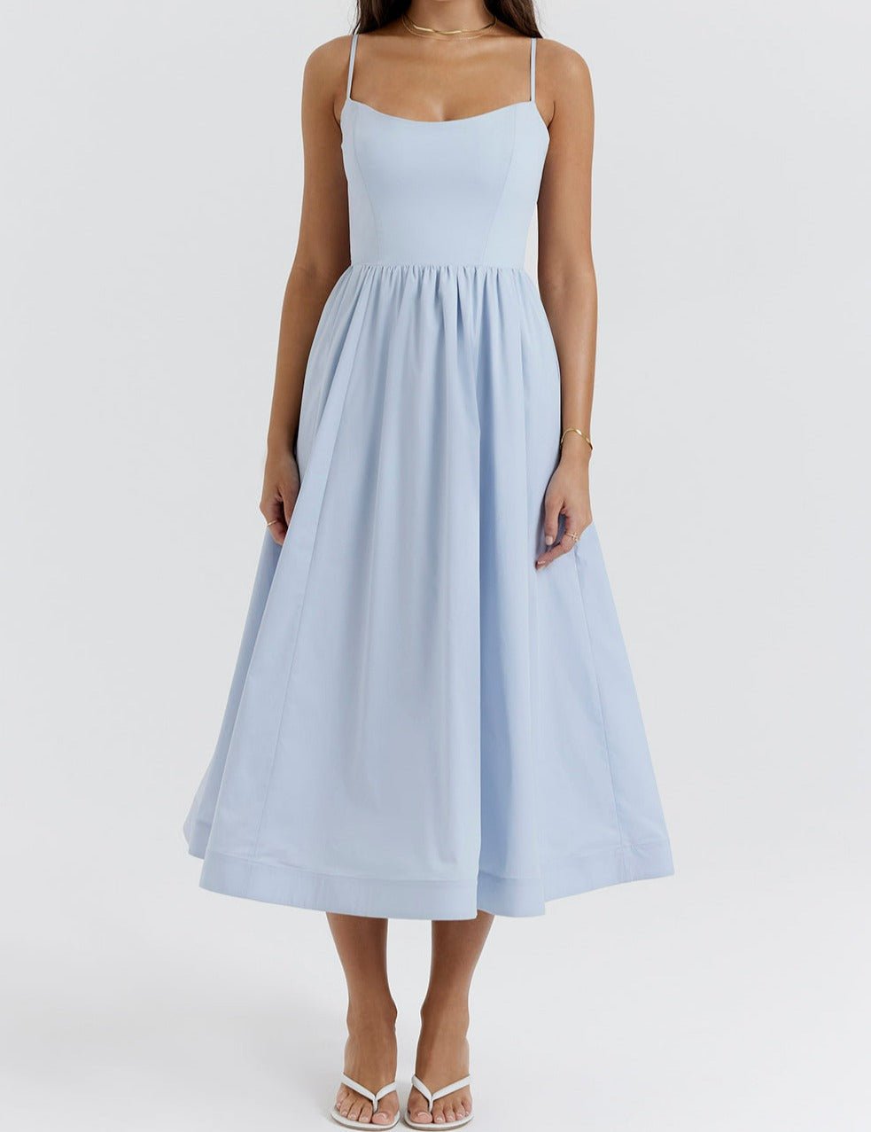 María José Elegant Sleeveless Dress for Women Date Night Outfit