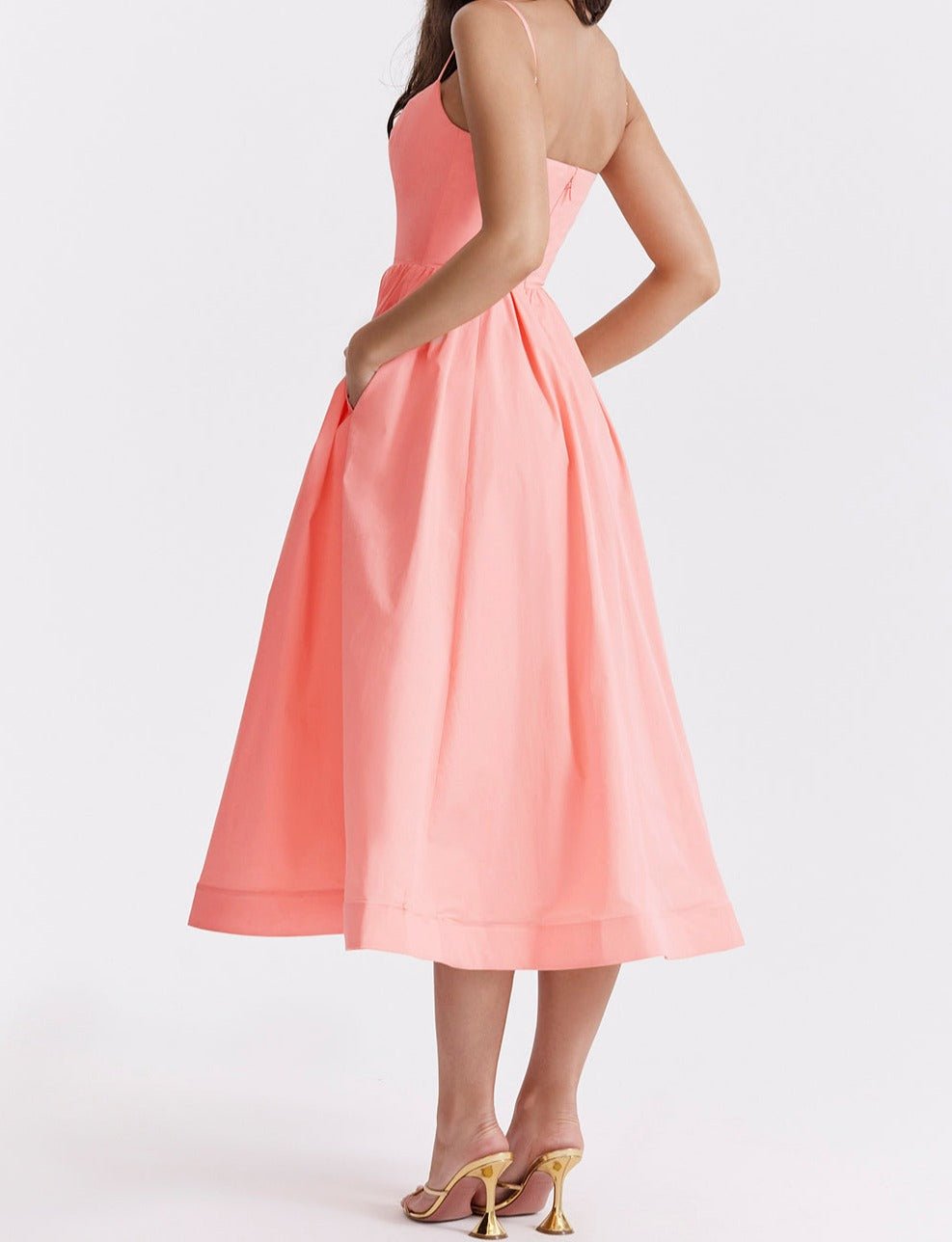 María José Elegant Sleeveless Dress for Women Date Night Outfit