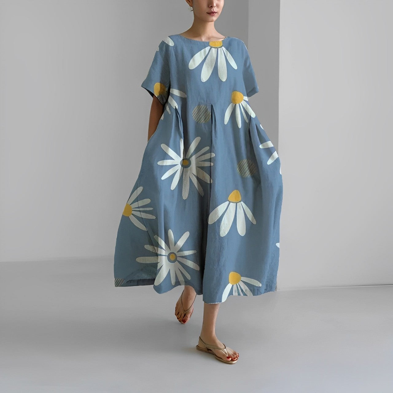 Julieta Aesthetic Floral Dress Boutique Collection