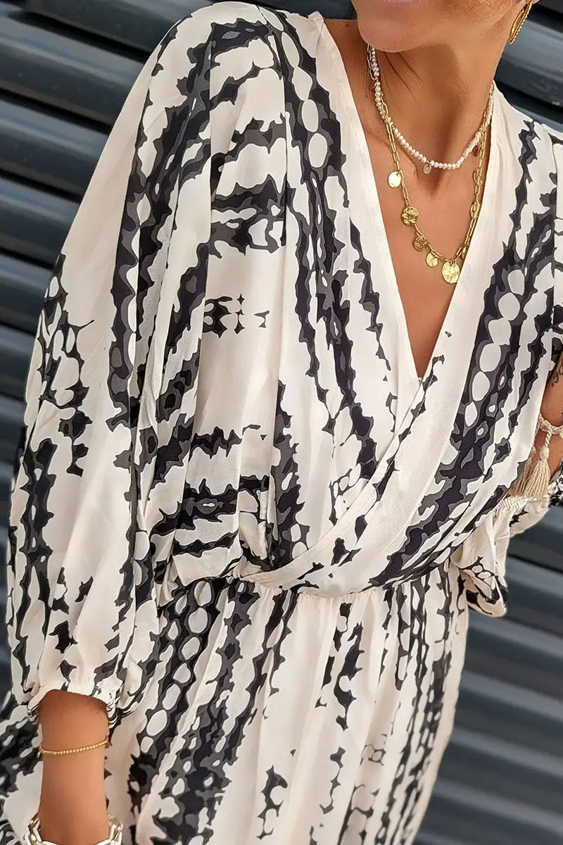 All in Time Tie Dye Maxi Dress - Fashionpara